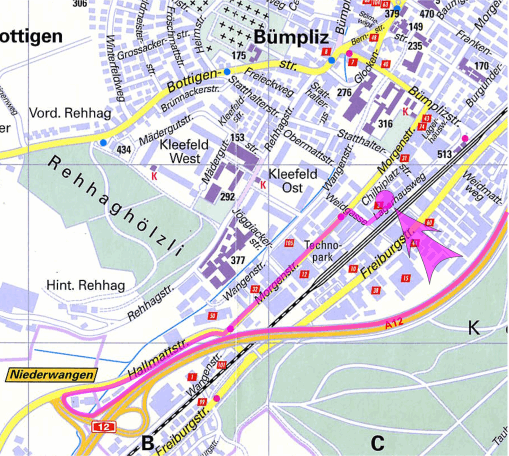 Karte Lagerhausweg